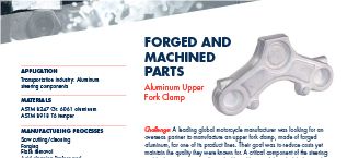 Forged and Machined Parts